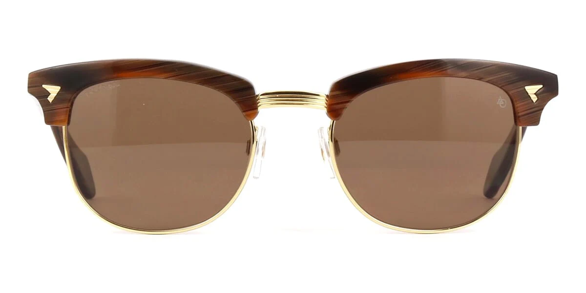 American Optical Sirmont C2 ST BNN-P Chocolate Gold Polarised - As Seen On Jake Weary - Image 2