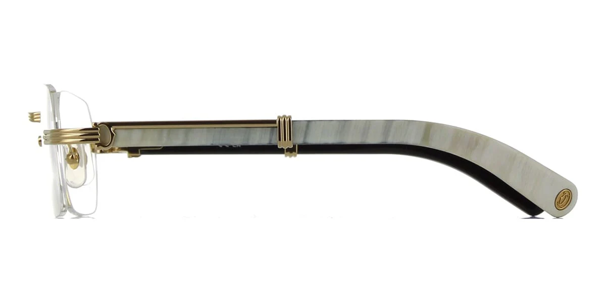 Cartier Buffalo Horn CT0377O 003 6H9 - Image 3