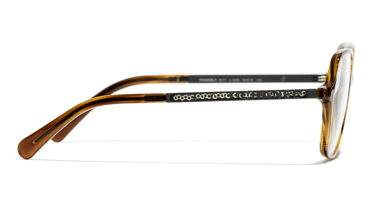CHANEL 3417 1695 Glasses - Image 3
