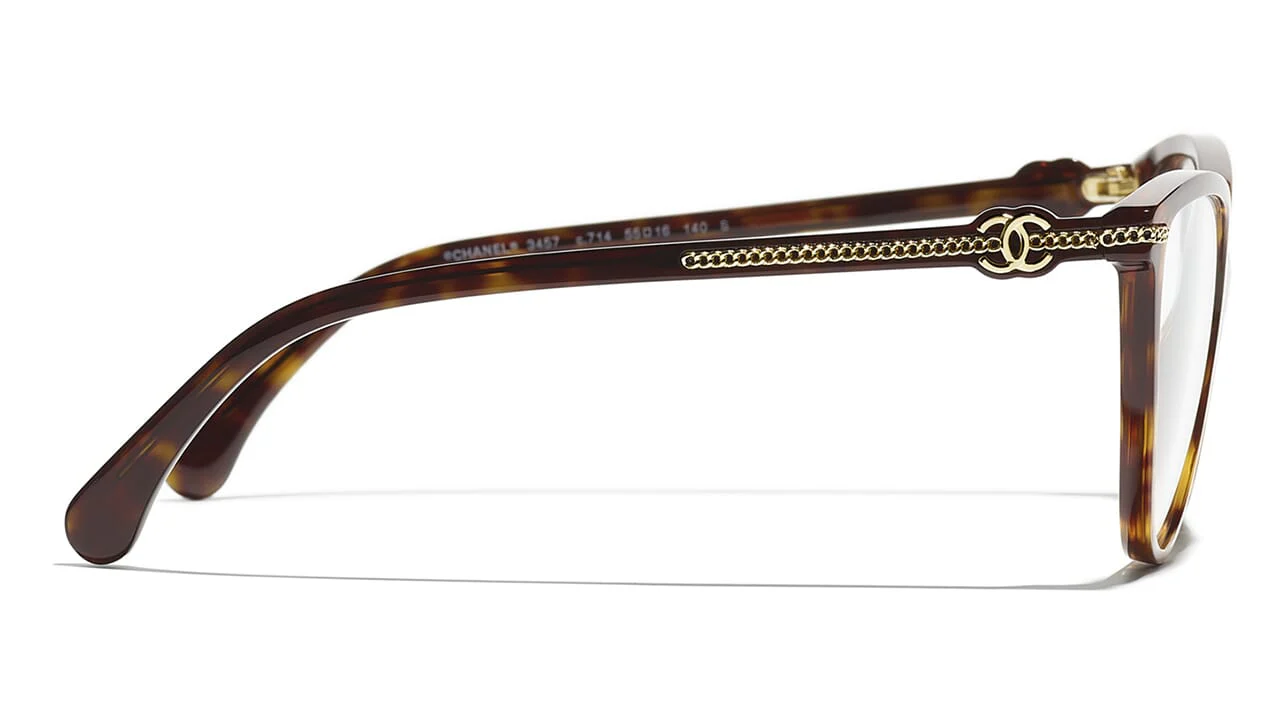 CHANEL 3457 C714 Glasses - Image 3