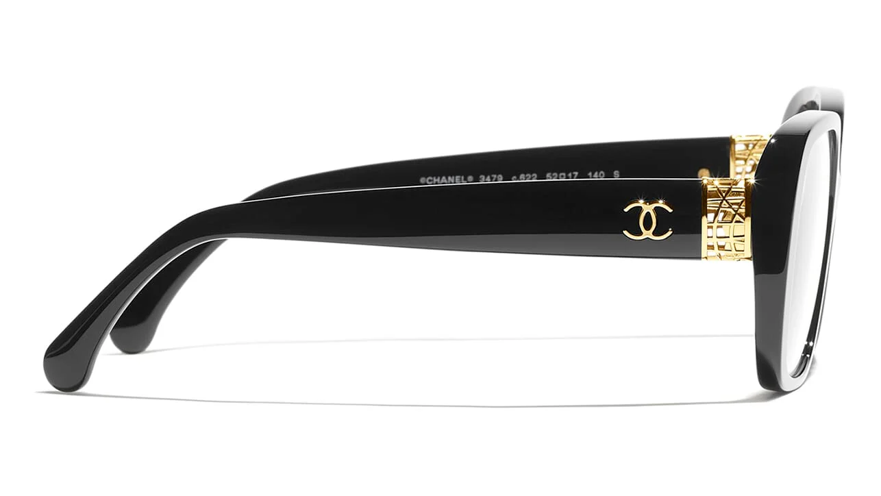 CHANEL 3479 C622 Glasses - Image 3