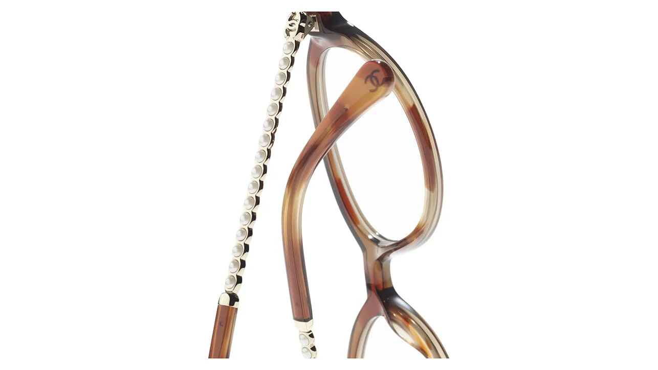 CHANEL 3499H 1835 Glasses - Image 4