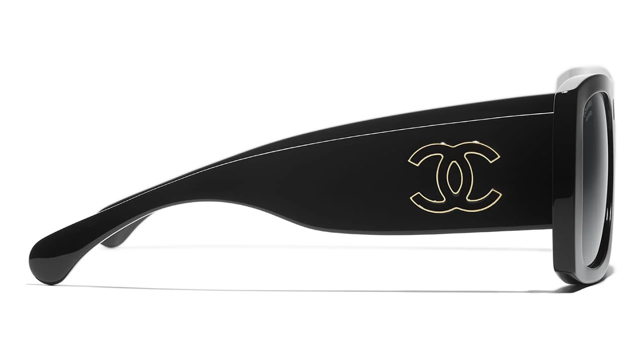 CHANEL 5539 C622/T8 Sunglasses - Image 3