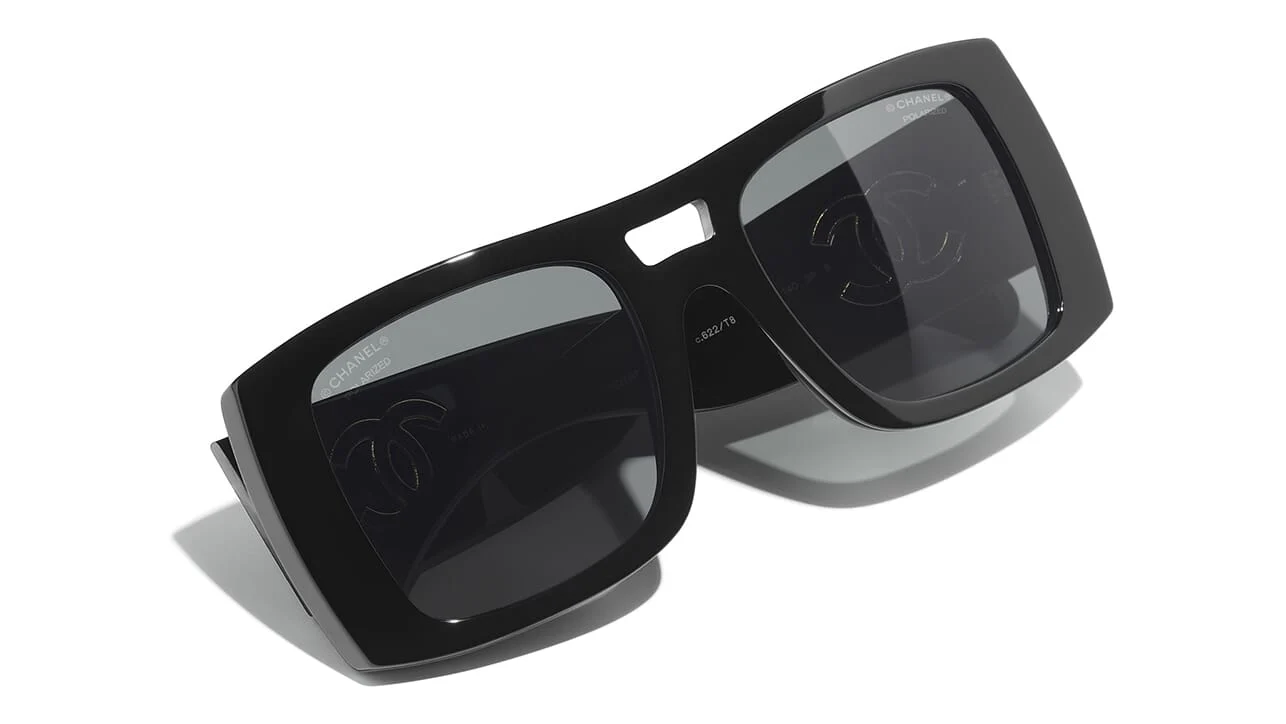 CHANEL 5539 C622/T8 Sunglasses - Image 4