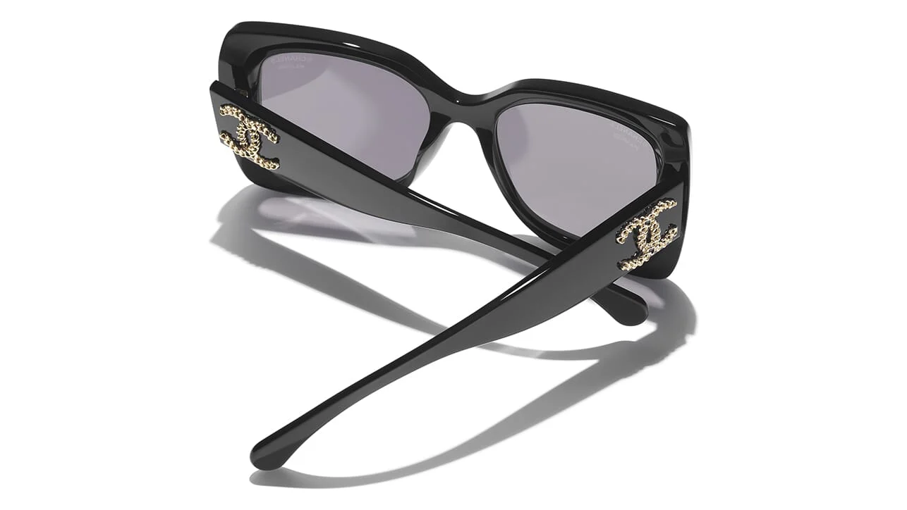 CHANEL 5555 C622/T8 Sunglasses - Image 4