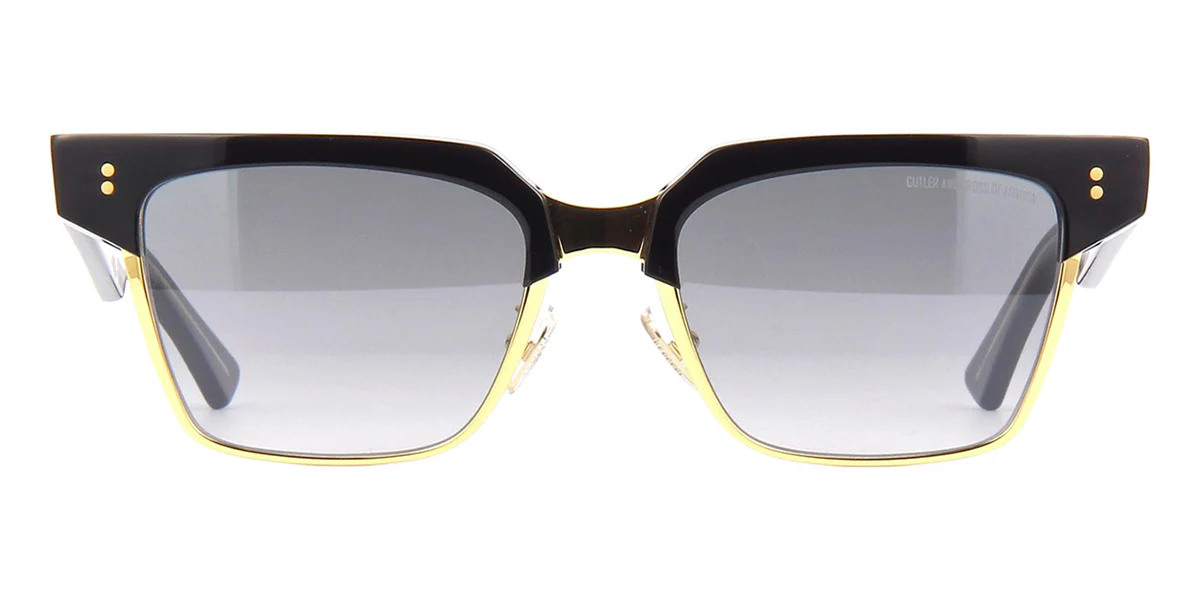 Cutler and Gross Sun 1348 01 Black and Gold - Image 2