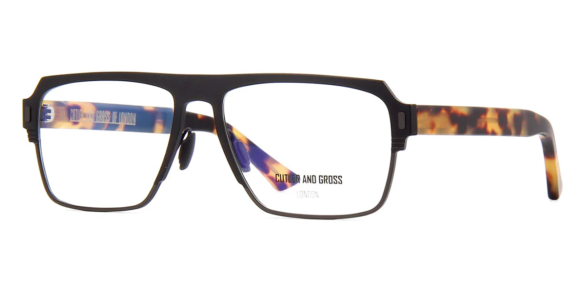Cutler and Gross 1364 03 Matte Black Titanium