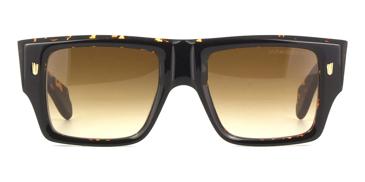 Cutler and Gross Sun 1414 02 Black on Havana - Image 2