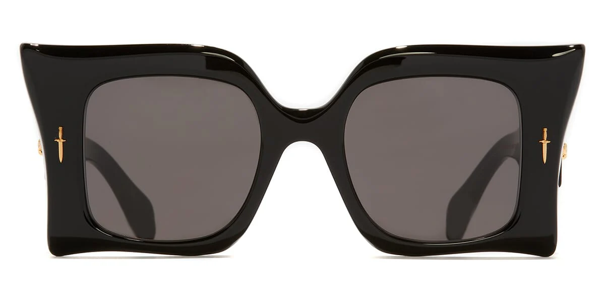 Cutler and Gross Sun x The Great Frog Medusa Limited Edition GFLE011 01 Black with Gold Snake - Image 2