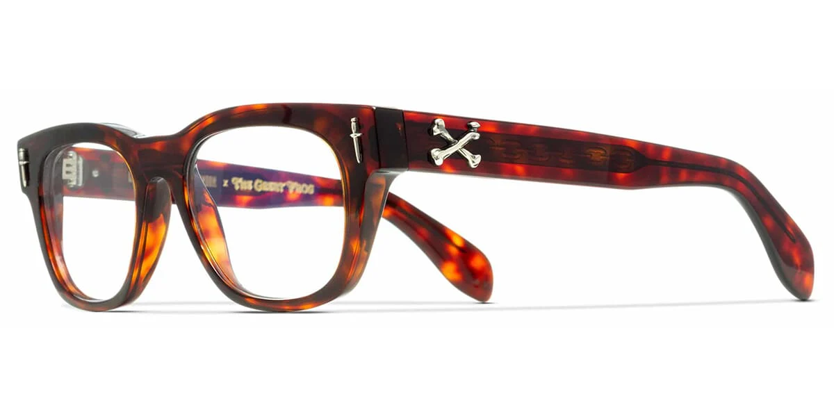 Cutler and Gross x The Great Frog The Crossbones Optical GFOP003 02 Tiger Eye Havana