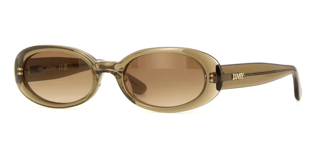 DMY Studios Valentina DMYSUN04TO Transparent Olive - As Seen On Maude Apatow & Olivia Rodrigo