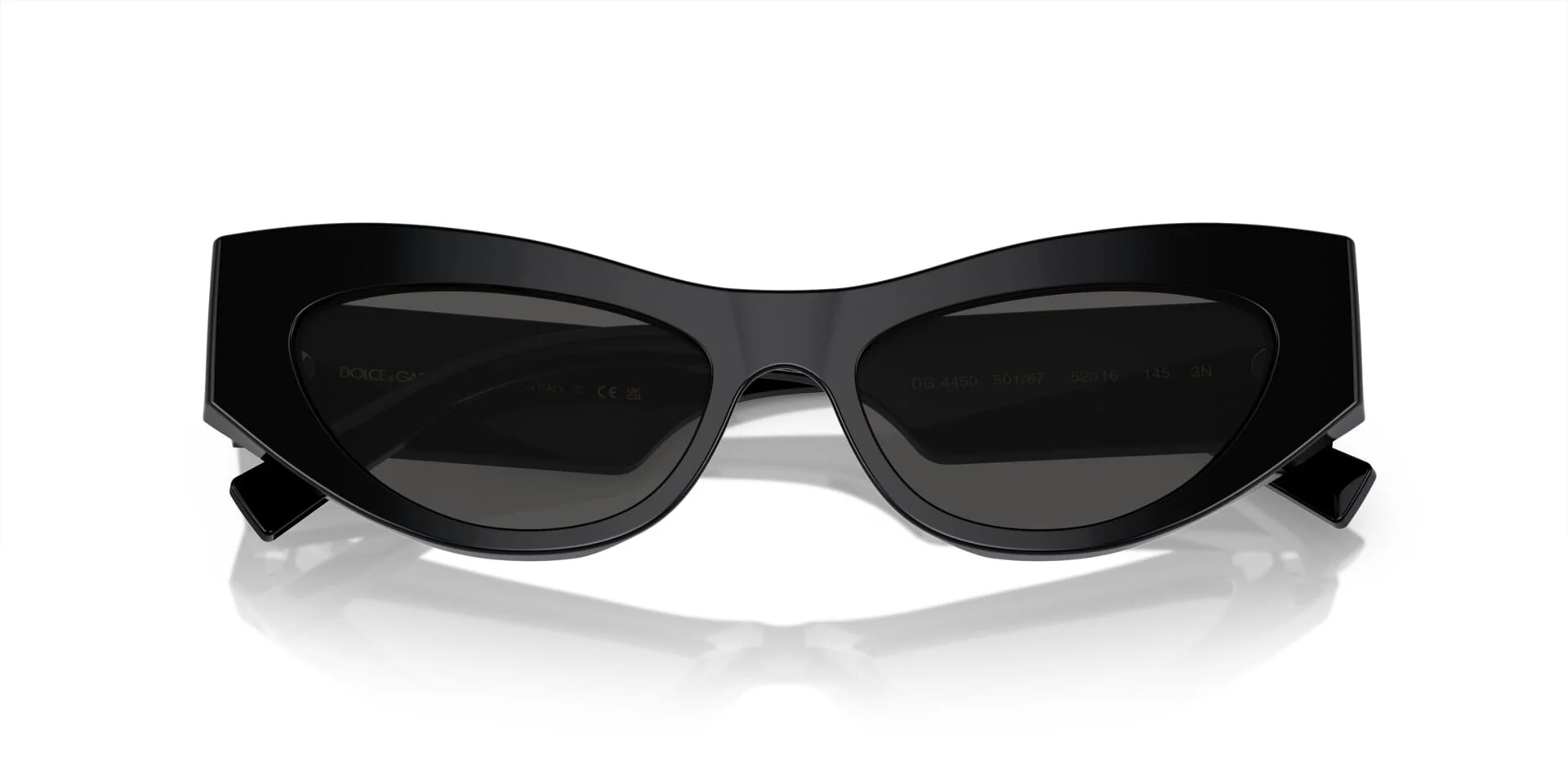 Dolce&Gabbana DG4450 501/87 - As Seen On Jenna Ortega & Natti Natasha - Image 8
