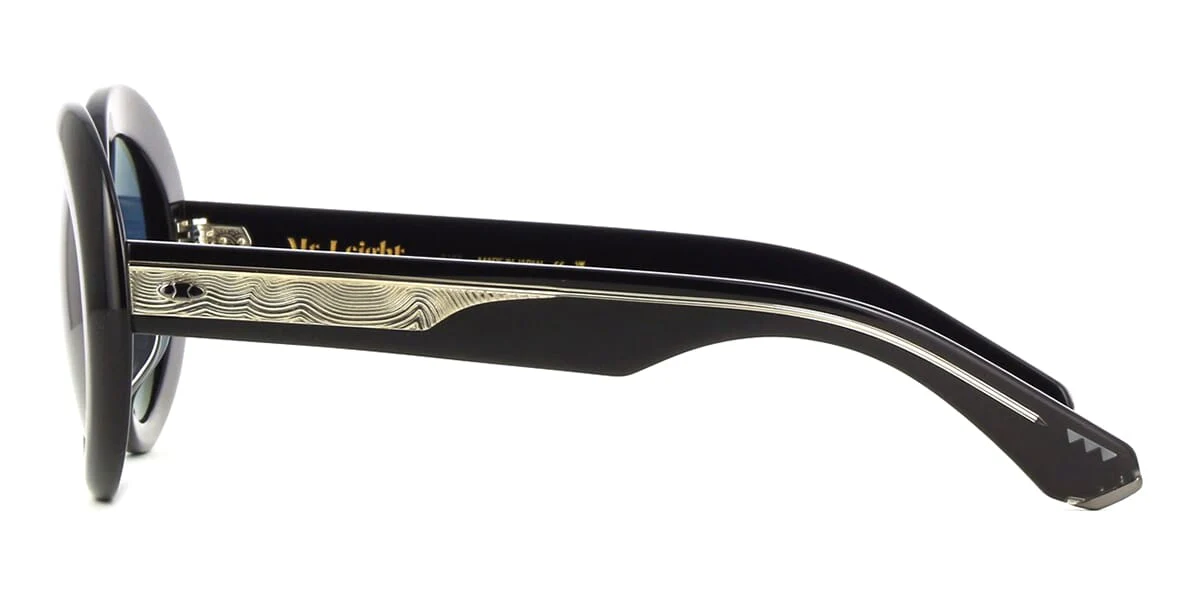Garrett Leight Mr. Leight Portia S ML2053 BK-GM/BLUOPL Limited Edition - As Seen On Pamela Anderson - Image 3