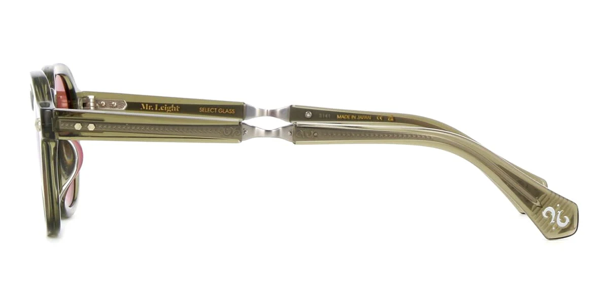 Garrett Leight Mr. Leight Rell S ML2030 HUN-SV/TAHR - As Seen On Danny Amendola & Smokey Robinson - Image 3