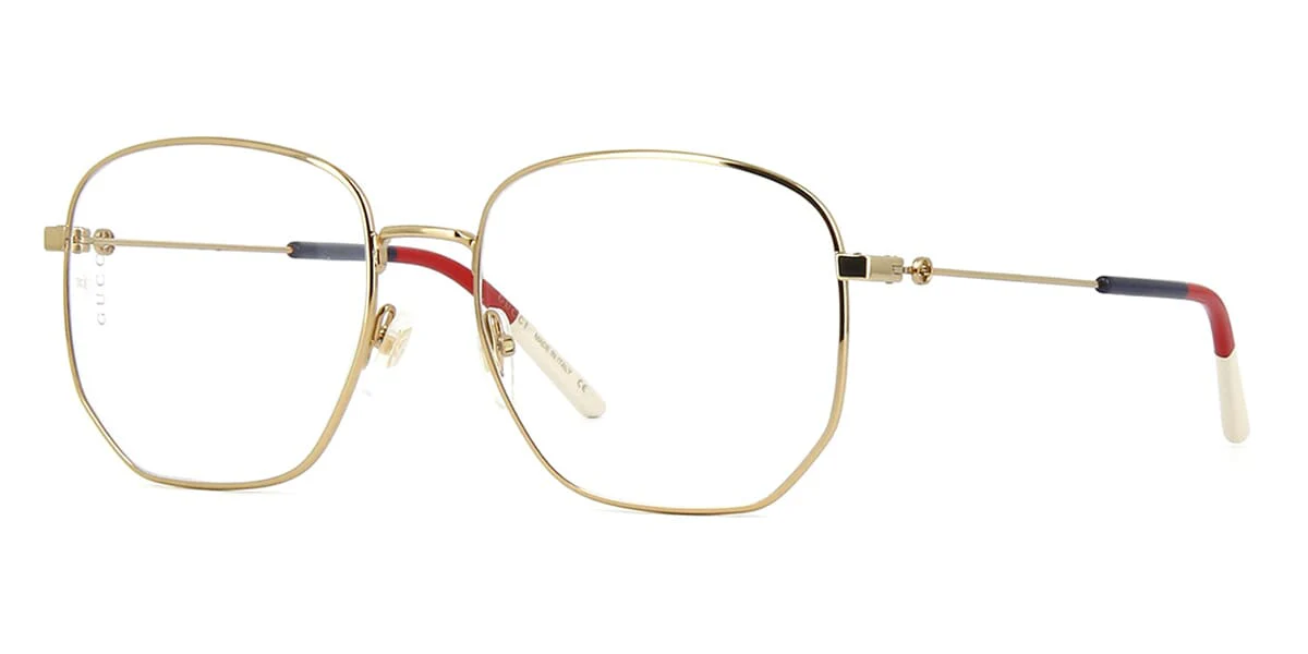 Gucci GG0396O 002 Gold - As Seen On Chanyeol Of Exo