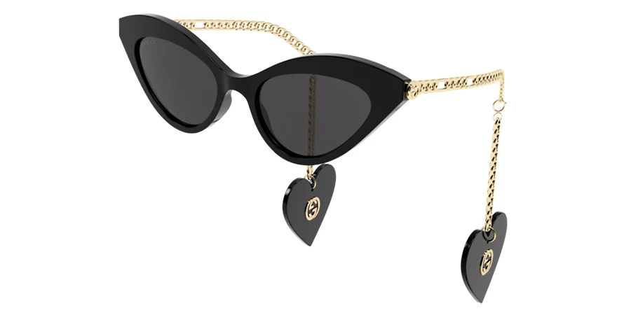 Gucci GG0978S 001 with Detachable Charm - As Seen On Florence Pugh - Image 2