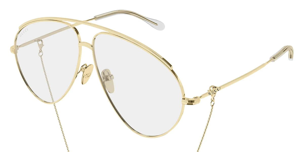 Gucci GG1654S 010 with Detachable Chain - As Seen On Carodaur & Amelia Gray Hamlin