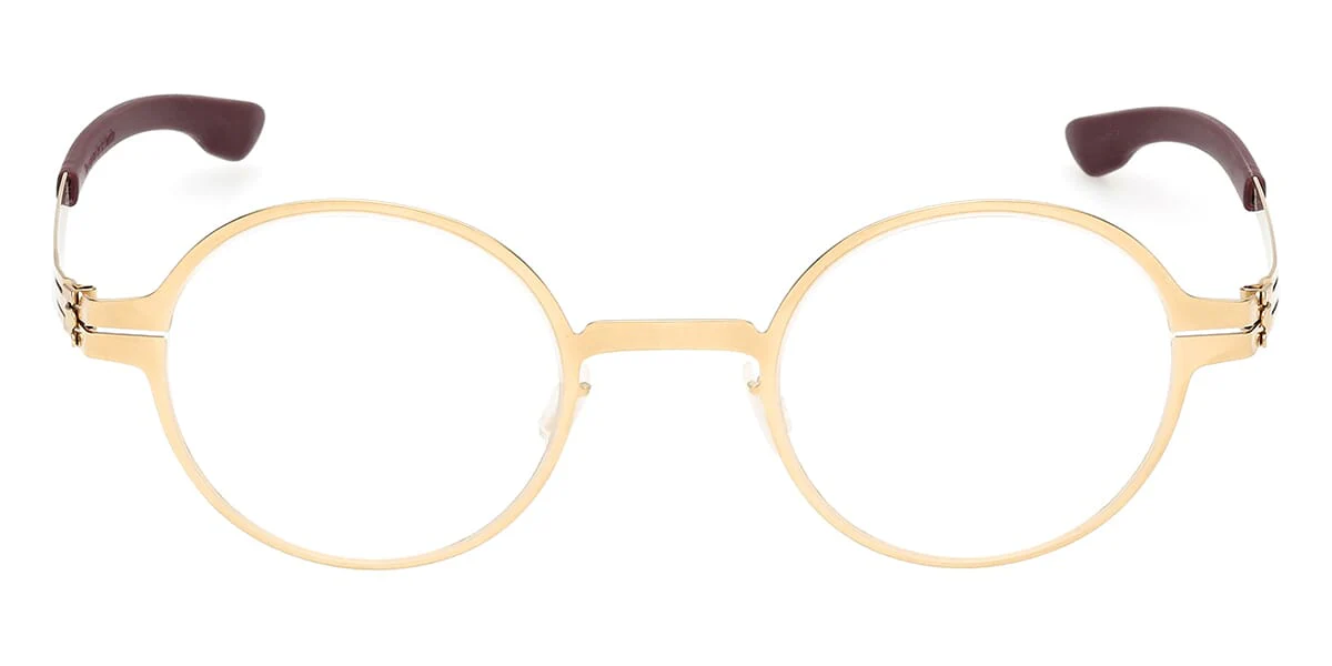 ic! berlin Wilhelm Matte Gold with Dark Red - Image 2