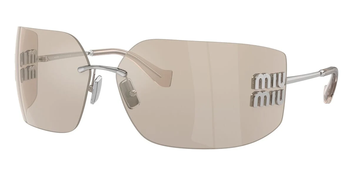 Miu Miu Rimless Runway MU 54YS 1BC10F - As Seen On Becky G & Kesha