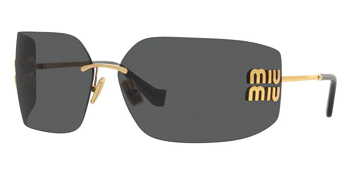 Miu Miu Rimless Runway MU 54YS 5AK5S0 - As Seen On Olivia Culpo & Kourtney Kardashian