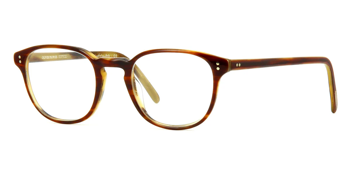 Oliver Peoples Fairmont OV5219 1310 Amaretto Tortoise / Striped Honey - As Seen On Ryan Reynolds & Mark Wahlberg