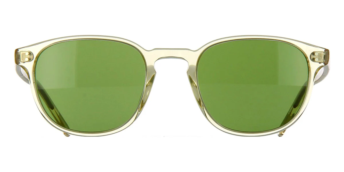 Oliver Peoples Fairmont Sun OV5219S 1094/52 Translucent Yellow/Green - As Seen On Dane DeHaan - Image 2