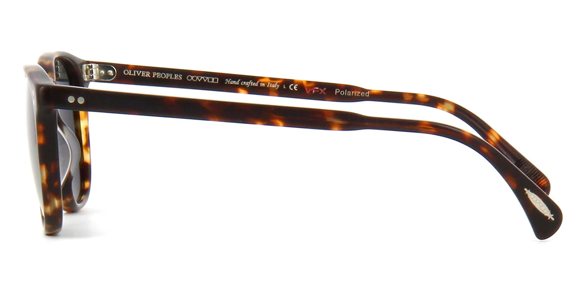 Oliver Peoples Finley Esq. Sun OV5298SU 1454/O9 Matte Sable Tortoise/Green Mirror Gold Polarised VFX - Image 3