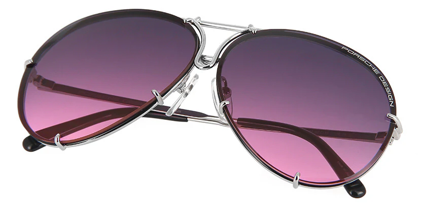 Porsche Design 8478 'Bullion' Three Lens Set Edition - As Seen On Khloe Kardashian & Kris Jenner - Image 11