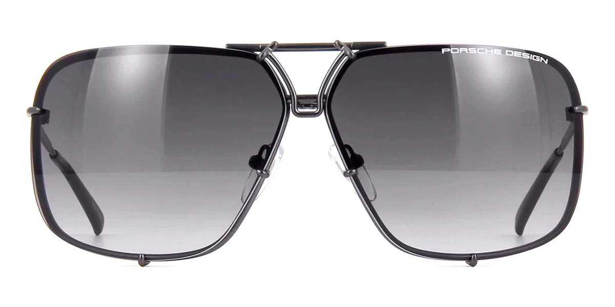 Porsche Design 8928 A Gunmetal Frame With Green VisionDrive Polarised XTR Lenses