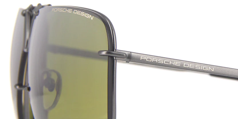 Porsche Design 8928 A Gunmetal Frame With Green VisionDrive Polarised XTR Lenses - Image 8