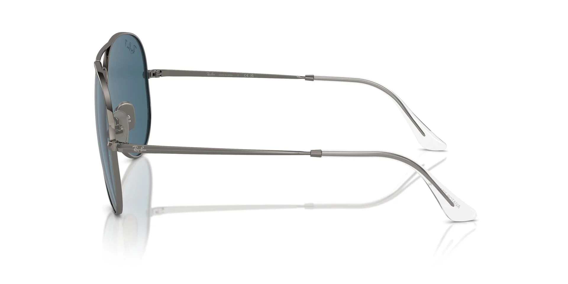 Ray-Ban Aviator Titanium RB 8089 165/S2 Polarised - As Seen On Jean-Claude Van Damme - Image 3