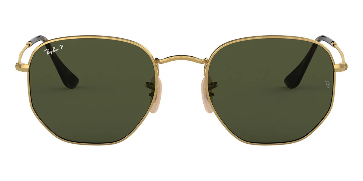 Ray-Ban Hexagonal RB 3548N 001/58 Polarised - As Seen On Taehyung & Montana Brown - Image 2