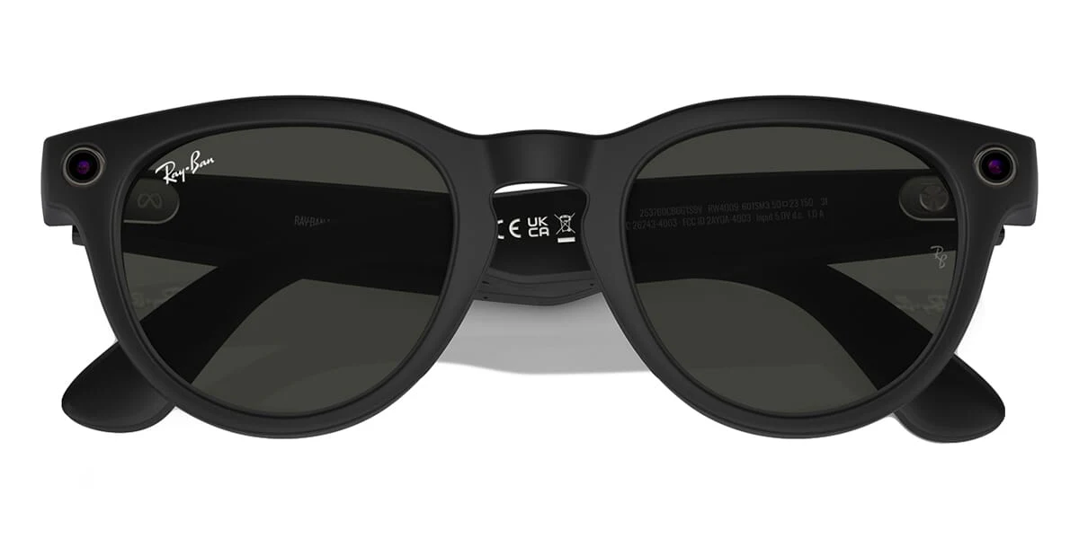 Ray-Ban Meta Headliner RW4009 601S/M3 Photochromic Smart Glasses - As Seen On Erykah Badu - Image 2
