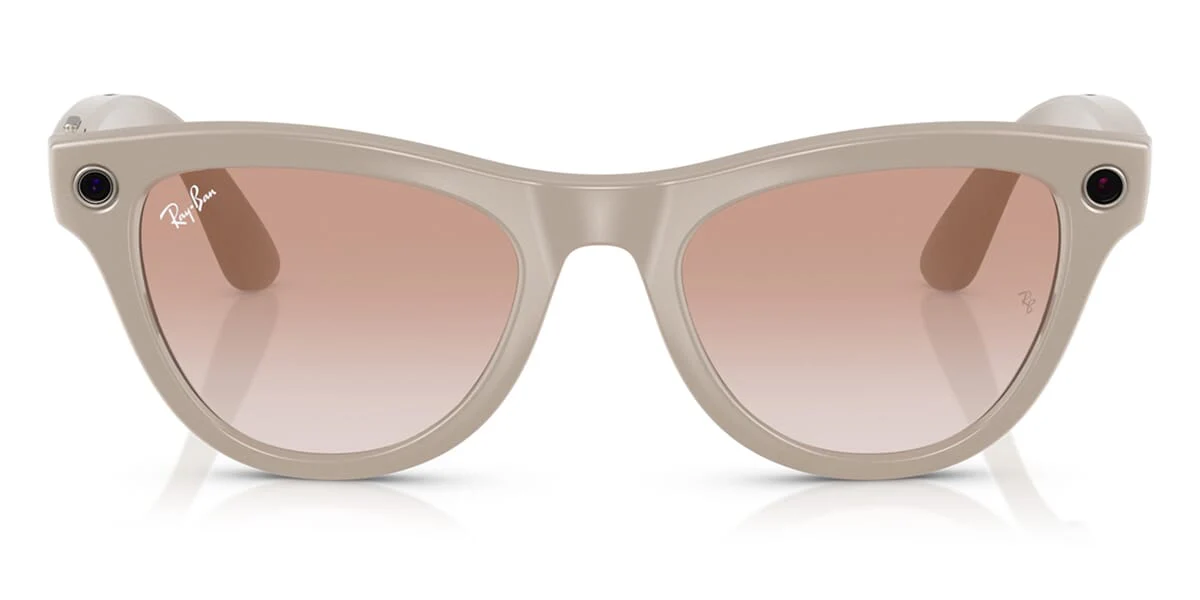 Ray-Ban Meta Skyler RW4010 6700/13 Smart Glasses - As Seen On Little Simz - Image 4
