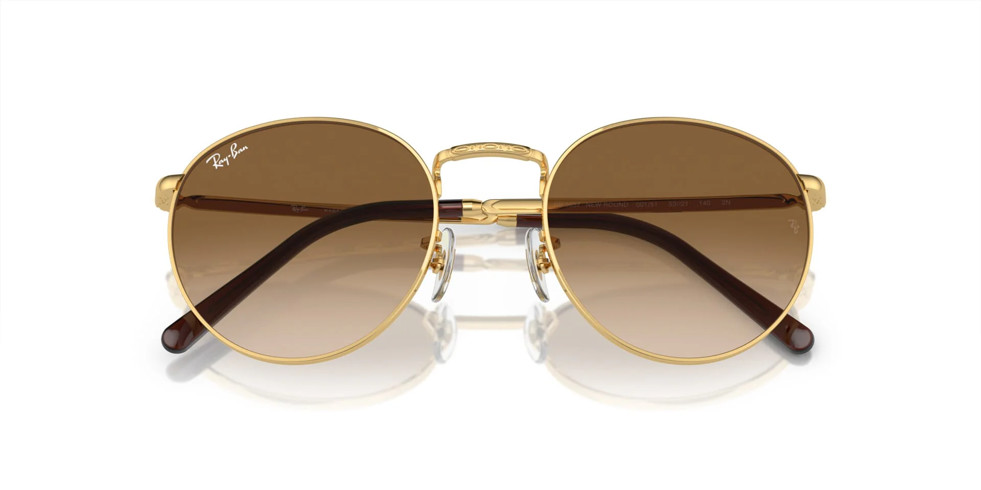 Ray-Ban New Round RB 3637 001/51 - As Seen On Emma Stone - Image 5