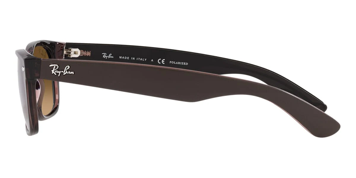 Ray-Ban New Wayfarer RB 2132 6608/M2 Polarised - As Seen On Robbie Williams & Steve Coogan - Image 3