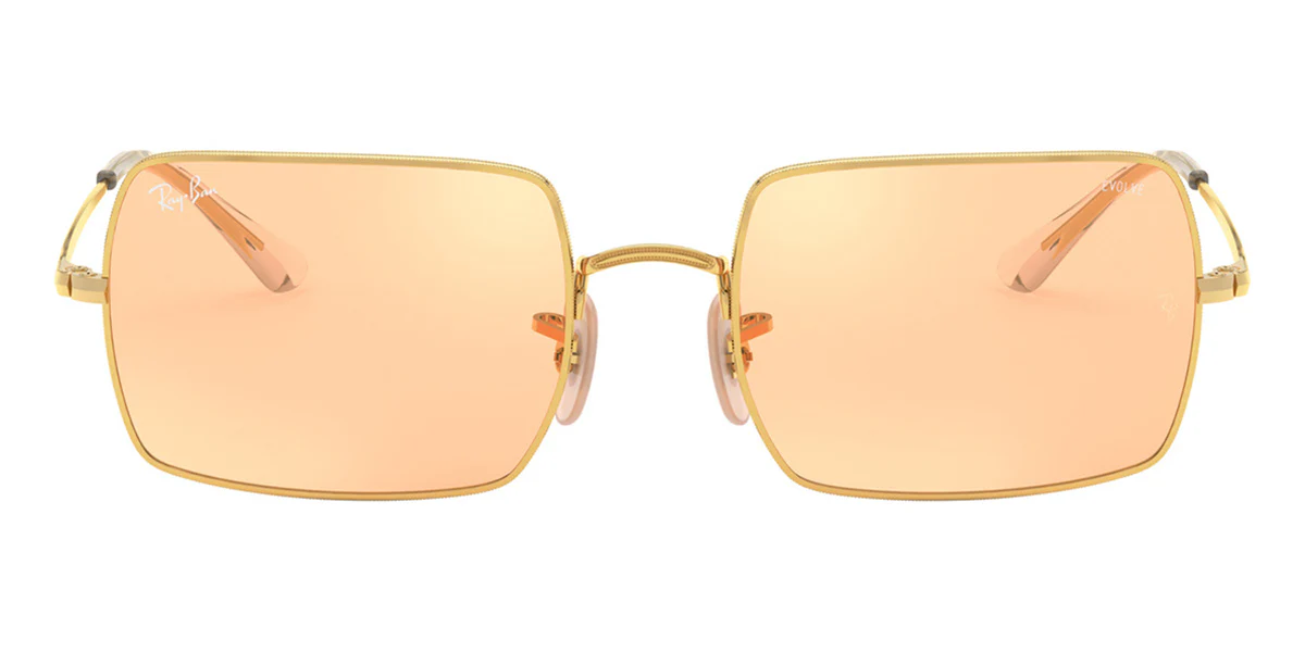 Ray-Ban Rectangle RB 1969 001/B4 Photochromic - As Seen On Justin Bieber - Image 2