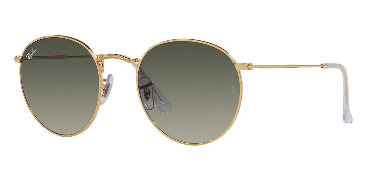 Ray-Ban Round Metal RB 3447 001/71 - As Seen On Ben Platt