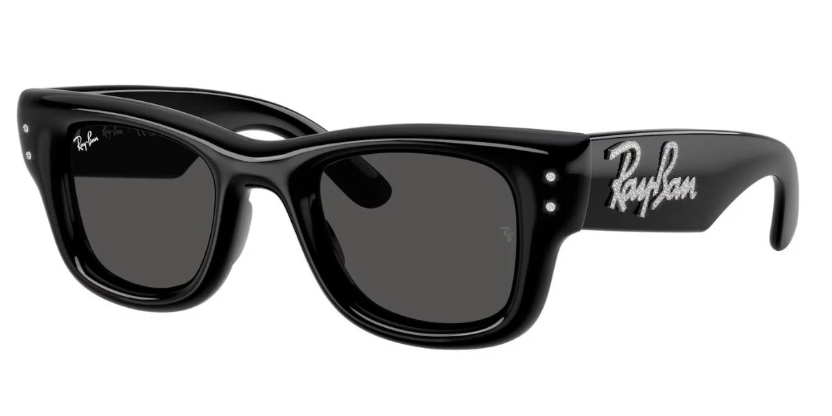 Ray-Ban Wayfarer Puffer Crystal Edition RB 4940B 6864/87 - As Seen On Jennie BLACKPINK