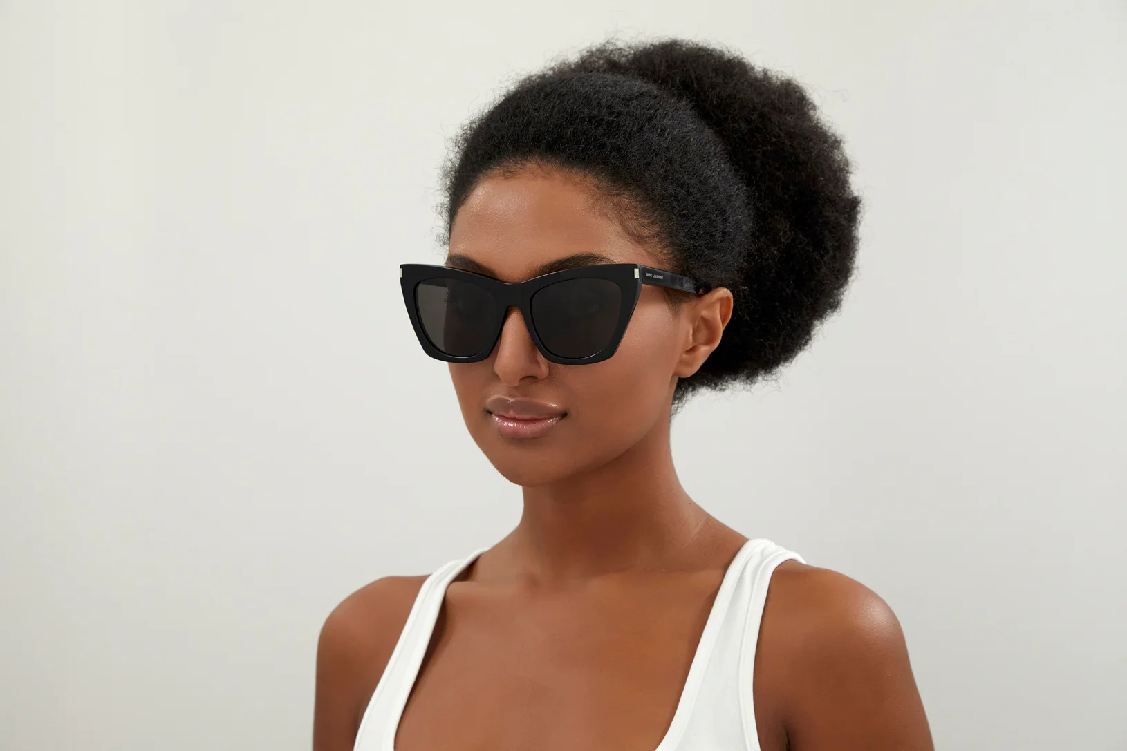 Saint Laurent Sun SL 214 Kate 001 - As Seen On Charlize Theron & Olivia Attwood - Image 18