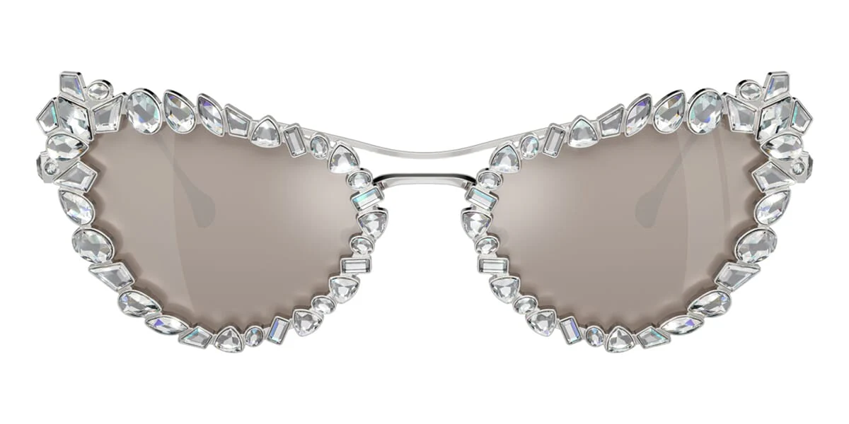 Swarovski SK7011 4001/AP with Clip-On Trim - As Seen On Kendra G & Jessica Wang - Image 7