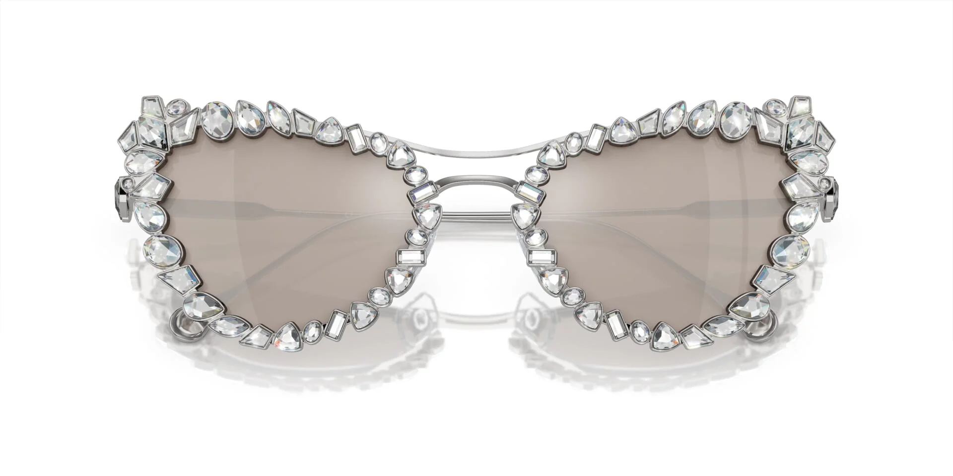 Swarovski SK7011 4001/AP with Clip-On Trim - As Seen On Kendra G & Jessica Wang - Image 9
