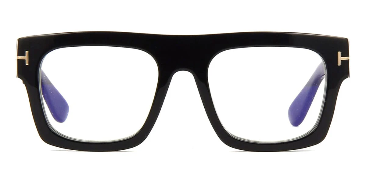 Tom Ford TF5634-B 001 Blue Control Black - As Seen On Sharon Stone & Remo D'Souza - Image 2
