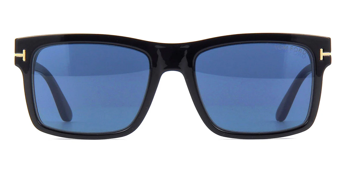 Tom Ford TF5682-B 001 Blue Control with Magnetic Clip-On - Image 2