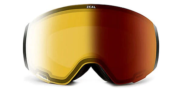 Zeal Ski Mask Portal Dark Night Gold 11323 Photochromic Polarised with interchangable low light lens - Image 2